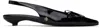Anine Bing Zoey Slingback In Black