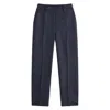 Anine Bing Blaine Wool Blend Cropped Pants In White