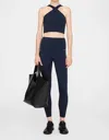 Anine Bing Blake Legging In Navy In Blue