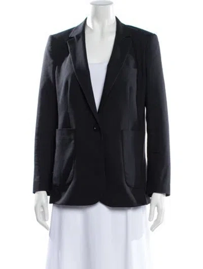 Pre-owned Anine Bing Blazer In Black