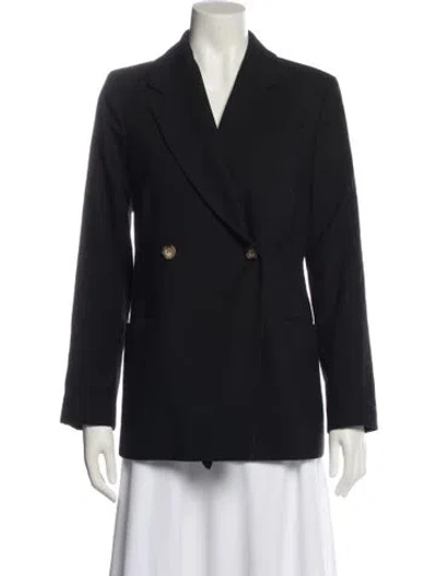 Pre-owned Anine Bing Blazer In Black