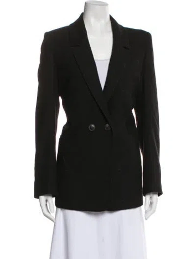 Pre-owned Anine Bing Blazer In Black