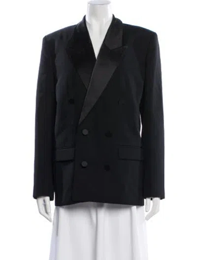 Pre-owned Anine Bing Blazer In Black