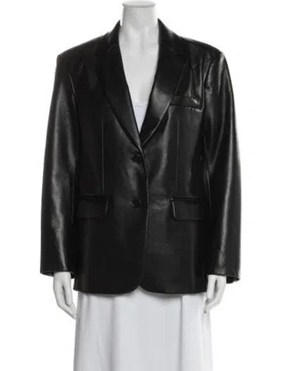 Pre-owned Anine Bing Blazer In Black