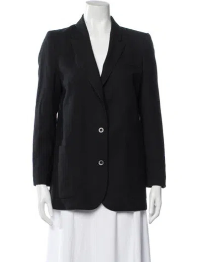 Pre-owned Anine Bing Blazer In Black