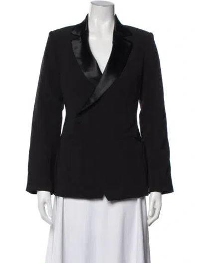 Pre-owned Anine Bing Blazer In Black