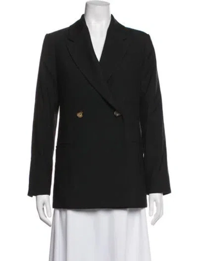 Pre-owned Anine Bing Blazer In Black