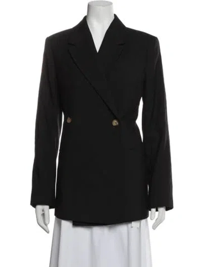 Pre-owned Anine Bing Blazer In Black