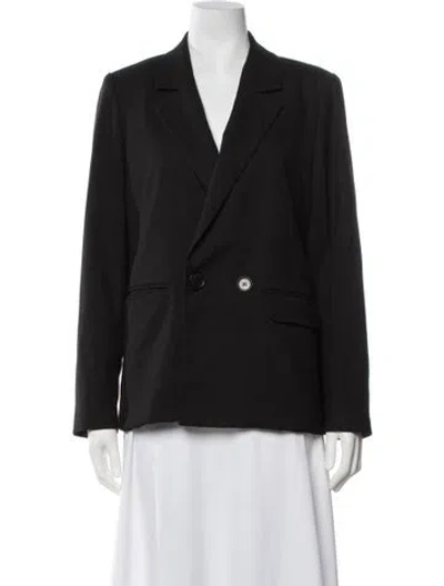 Pre-owned Anine Bing Blazer In Black