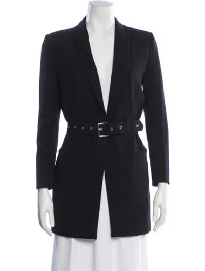 Pre-owned Anine Bing Blazer In Blue