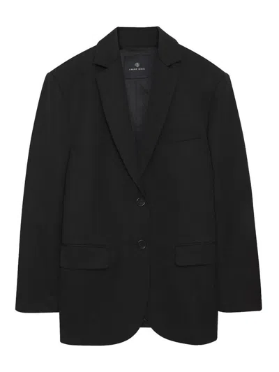 Anine Bing Women's Quinn Blazer Black