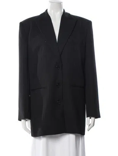 Pre-owned Anine Bing Blazer In Gray
