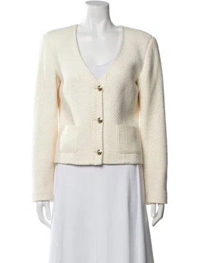 Pre-owned Anine Bing Blazer In Neutral