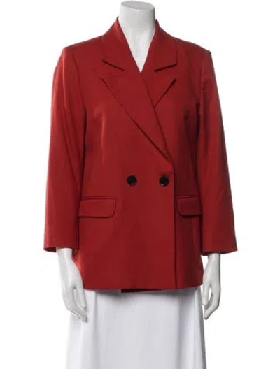 Pre-owned Anine Bing Blazer In Orange