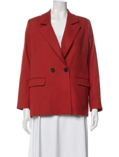 Pre-owned Anine Bing Blazer In Orange