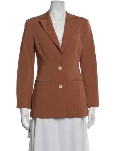 Pre-owned Anine Bing Blazer In Orange