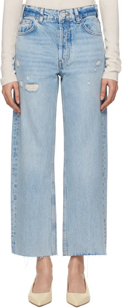 ANINE BING BLUE GAVIN JEANS