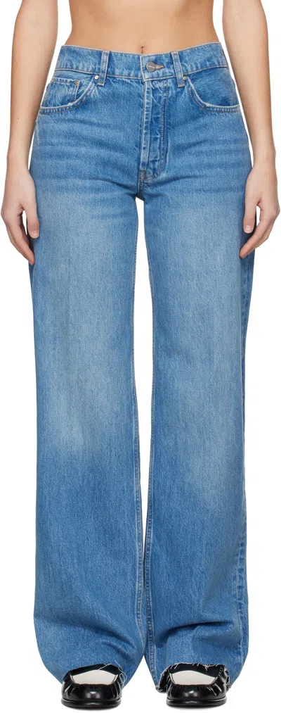Anine Bing Blue Hugh Jeans