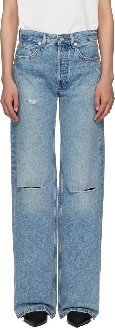 Anine Bing Blue Hugh Jeans
