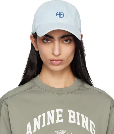 Anine Bing Blue Jeremy Baseball Cap