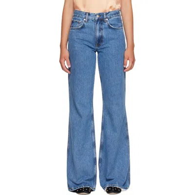 Anine Bing Blue Wyatt Jeans
