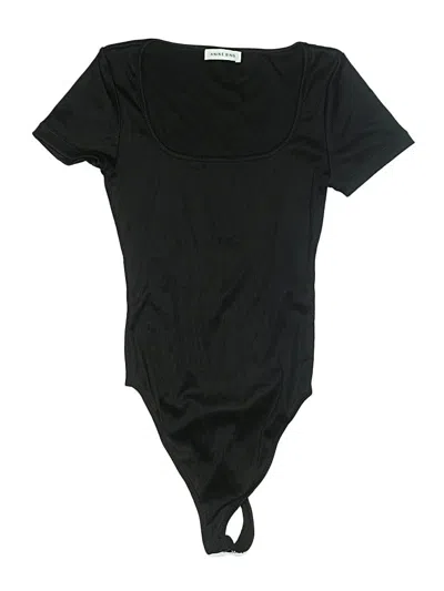 Pre-owned Anine Bing Bodysuit In Black