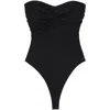 Anine Bing Ravine Bodysuit In Black In Black