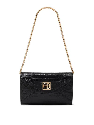 ANINE BING BOLSA BANDOLERA - NEGRO
