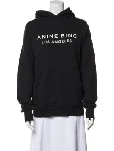 Pre-owned Anine Bing Bomber Jacket In Black