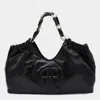 Anine Bing Womens Kate Leather Tote Bag Black