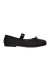 Anine Bing Black Jolie Ballerina Flats In Black