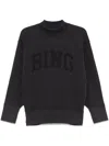 Anine Bing Bradie Sweatshirt Bing In Black