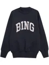 Anine Bing Bradie Bing Sweatshirt Navy In Blue