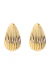 Anine Bing Brass Earrings In Gold