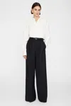 Shop Anine Bing Braxton Shirt In Ivory