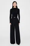ANINE BING ANINE BING BRAY TOP IN BLACK