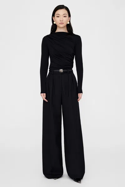 Anine Bing Bray Top In Black