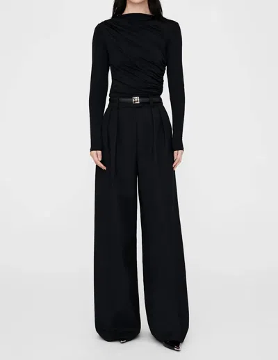 Anine Bing Bray Top In Black