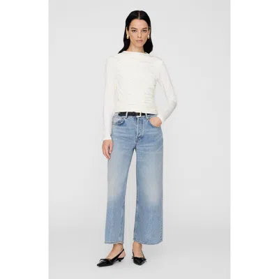 Anine Bing Bray Top In Blue