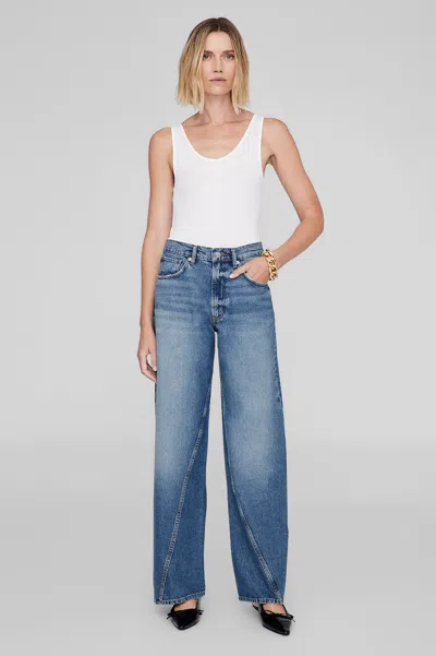 ANINE BING ANINE BING BRIE JEAN IN AEGEAN BLUE