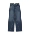 Anine Bing Briley Straight-leg Jeans In Blue