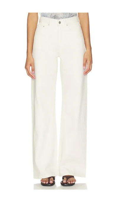 Anine Bing Brie Jeans In White