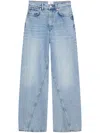 Anine Bing Brie Jean In Pale Azure