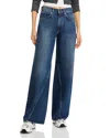 Anine Bing Zip-fly Fastener Jeans In Navy