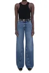 Anine Bing Briley Straight-leg Jeans In Multi