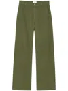 ANINE BING ANINE BING BRILEY PANT - ARMY GREEN CLOTHING