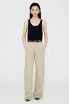 Anine Bing Briley Pant In Oat