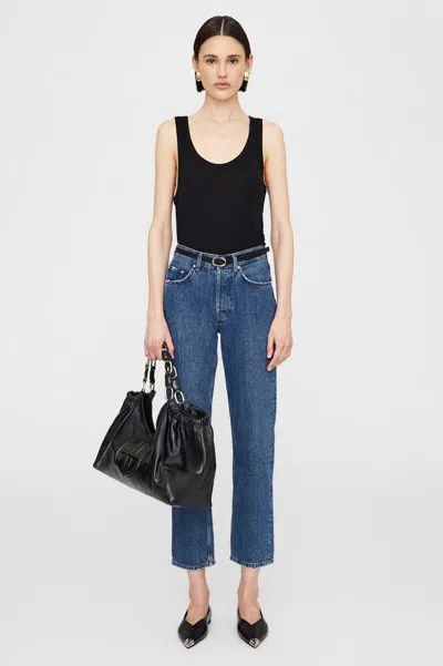 Anine Bing Brine Tank In Black Cashmere Blend