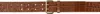 Anine Bing Mila Belt In Embossed Brown In Brown