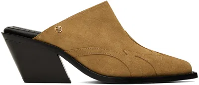 Anine Bing Brown Tania Mules
